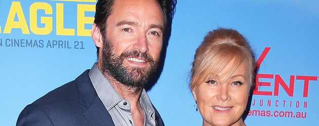 Hugh Jackman mit seiner Frau Deborra Lee-Furness Hugh Jackman mit seiner Frau Deborra Lee-Furness