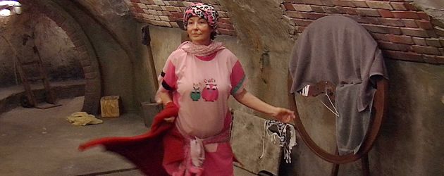 Isa Jank in der PBB-Kanalisation Isa Jank in der PBB-Kanalisation