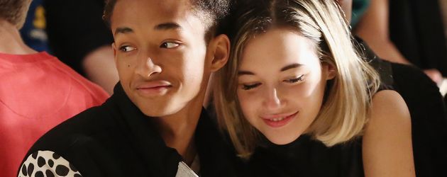 Jaden Smith und Sarah Snyder bei einer Fashionshow Jaden Smith und Sarah Snyder bei einer Fashionshow
