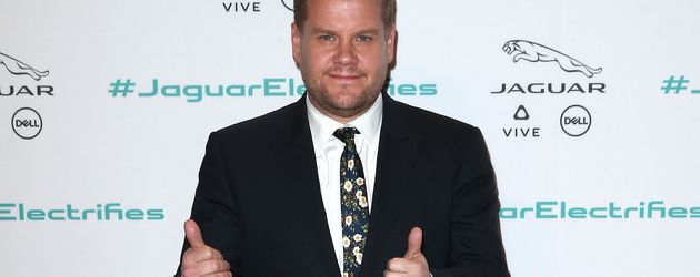 James Corden bei der Präsentation des "Jaguar I-Pace" in Los Angeles James Corden bei der Präsentation des "Jaguar I-Pace" in Los Angeles
