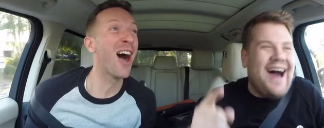 Chris Martin und James Corden Chris Martin und James Corden