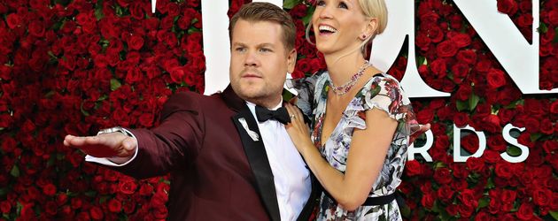 James Corden und Julia Carey, Juni 2016 in New York James Corden und Julia Carey, Juni 2016 in New York
