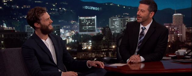 Jamie Dornan als Gast bei Jimmy Kimmel Live Jamie Dornan als Gast bei Jimmy Kimmel Live