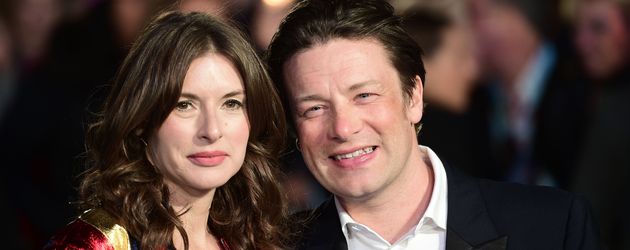 Jamie Oliver mit Frau Juliette auf dem Red Carpet Jamie Oliver mit Frau Juliette auf dem Red Carpet