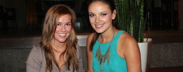 Janina Uhse und Sarah Tkotsch Janina Uhse und Sarah Tkotsch