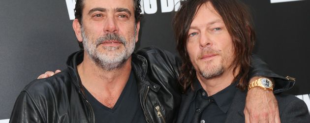 Jeffrey Dean Morgan und Norman Reedus bei der Premiere von "The Walking Dead" in Los Angeles Jeffrey Dean Morgan und Norman Reedus bei der Premiere von "The Walking Dead" in Los Angeles