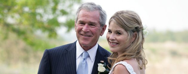 George W. Bush und Jenna Bush-Hager George W. Bush und Jenna Bush-Hager