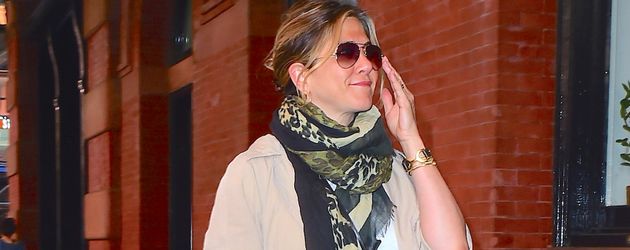 Jennifer Aniston spaziert in New York Jennifer Aniston spaziert in New York