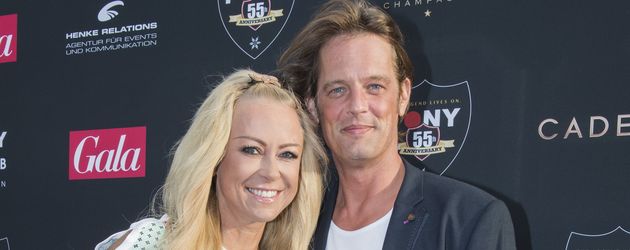 Jenny Elvers und Steffen von der Beeck im August 2016 auf Sylt Jenny Elvers und Steffen von der Beeck im August 2016 auf Sylt
