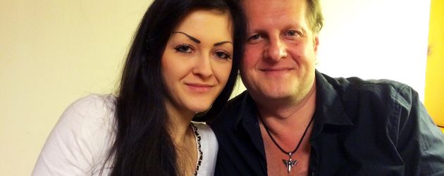 Jens Büchner mit seiner Tochter Jens Büchner mit seiner Tochter
