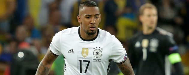 Jerome Boateng beim EM-Spiel gegen die Ukraine Jerome Boateng beim EM-Spiel gegen die Ukraine