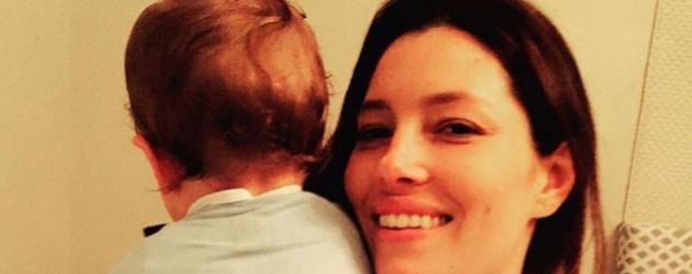 Jessica Biel mit Söhnchen Silas Jessica Biel mit Söhnchen Silas