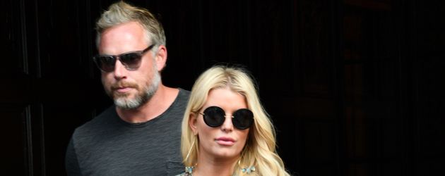 Jessica Simpson mit ihrem Ehemann Eric Johnson in New York Jessica Simpson mit ihrem Ehemann Eric Johnson in New York