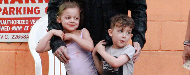 Joel Madden, Harlow Madden und Sparrow Madden Joel Madden, Harlow Madden und Sparrow Madden