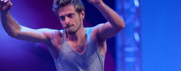 Jörn Schlönvoigt im Parcours von "Ninja Warrior Germany" Jörn Schlönvoigt im Parcours von "Ninja Warrior Germany"