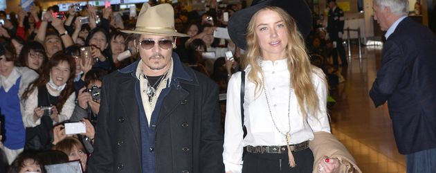 Amber Heard und Johnny Depp Amber Heard und Johnny Depp
