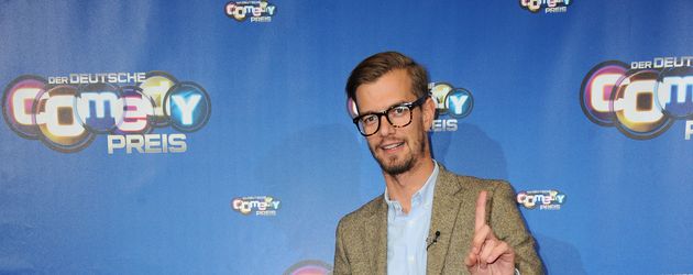 Joko Winterscheidt mit Mini-Klaas Joko Winterscheidt mit Mini-Klaas