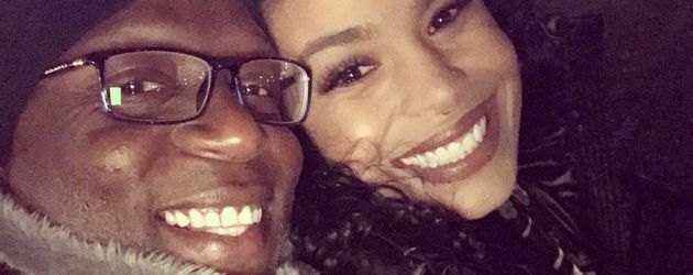 Jorden Sparks mit Vater Phillippi Sparks während der Abschiedsfeier von Präsident Barack Obama Jorden Sparks mit Vater Phillippi Sparks während der Abschiedsfeier von Präsident Barack Obama