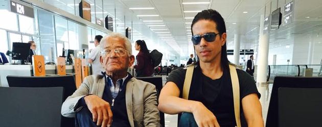 Jorge Gonzalez mit seinem Vater Jorge Gonzalez mit seinem Vater
