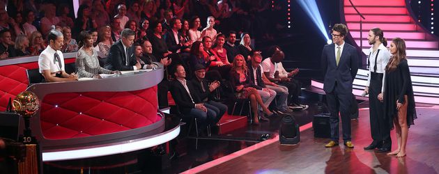 Die "Let's Dance"-Jury mit Daniel Hartwich, Gil Ofarim und Ekaterina Leonova Die "Let's Dance"-Jury mit Daniel Hartwich, Gil Ofarim und Ekaterina Leonova