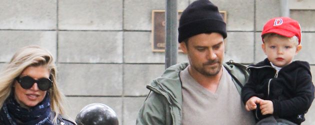 Fergie, Josh Duhamel und Axl Jack Duhamel Fergie, Josh Duhamel und Axl Jack Duhamel