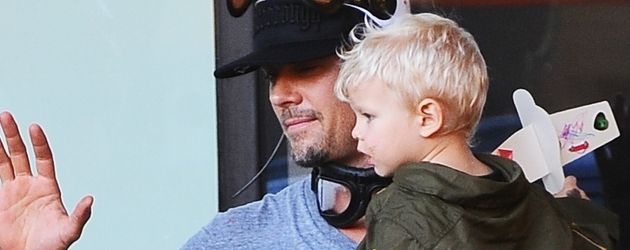 Josh Duhamel und Axl Jack Duhamel Josh Duhamel und Axl Jack Duhamel