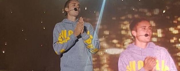 Justin Bieber bei einem Konzert Justin Bieber bei einem Konzert