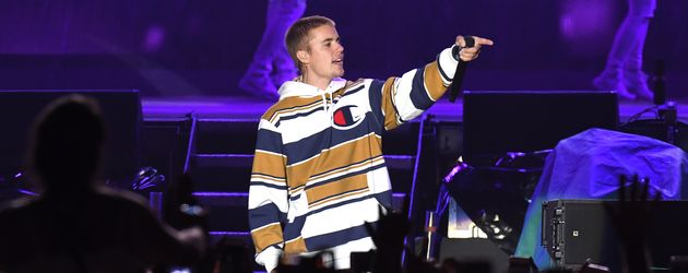 Justin Bieber beim "V-Festival" 2016 in London Justin Bieber beim "V-Festival" 2016 in London