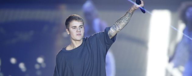 Justin Bieber bei einem Konzert Justin Bieber bei einem Konzert