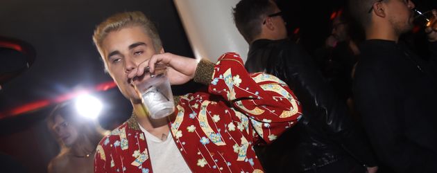 Justin Bieber bei einer Fashion-Party in Kalifornien Justin Bieber bei einer Fashion-Party in Kalifornien