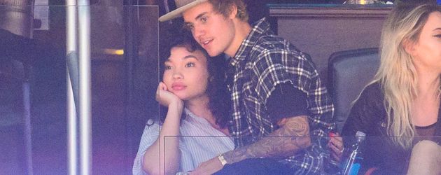 Justin Bieber und Ashley Moore Justin Bieber und Ashley Moore