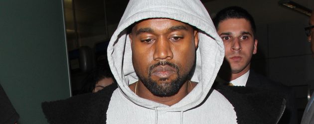 Kanye West am Flughafen Los Angeles Kanye West am Flughafen Los Angeles