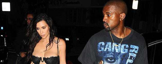 Kanye West und Kim Kardashian in Miami Kanye West und Kim Kardashian in Miami