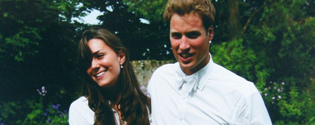 Kate Middleton und Prinz William als Studenten Kate Middleton und Prinz William als Studenten