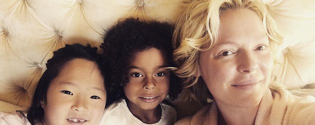 Katherine Heigl und ihre drei Kids Naleigh, Adalaide und Joshua Katherine Heigl und ihre drei Kids Naleigh, Adalaide und Joshua