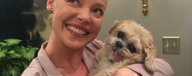 Katherine Heigl und Marnie The Dog Katherine Heigl und Marnie The Dog