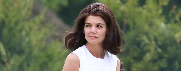 Katie Holmes am Set von "The Kennedys" Katie Holmes am Set von "The Kennedys"