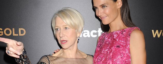 Katie Holmes und Helen Mirren Katie Holmes und Helen Mirren