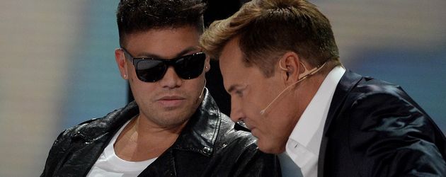 Kay One und Dieter Bohlen bei DSDS Kay One und Dieter Bohlen bei DSDS