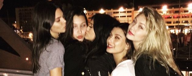 Gigi Hadid, Kylie Jenner, Kendall Jenner, Hailey Baldwin und Bella Hadid Gigi Hadid, Kylie Jenner, Kendall Jenner, Hailey Baldwin und Bella Hadid