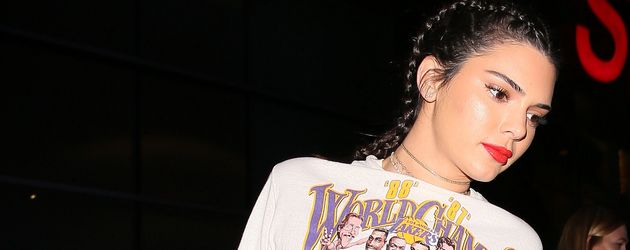 Kendall Jenner nach einem Lakers-Spiel in Los Angeles Kendall Jenner nach einem Lakers-Spiel in Los Angeles