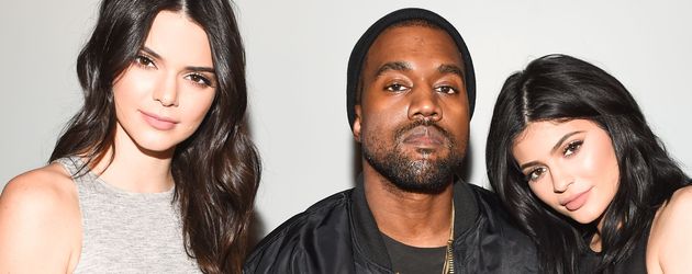 Kylie Jenner, Kanye West und Kendall Jenner Kylie Jenner, Kanye West und Kendall Jenner