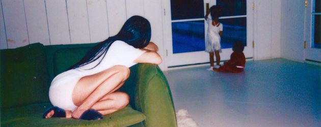 Kim K. mit ihren Kids North und Saint Kim K. mit ihren Kids North und Saint