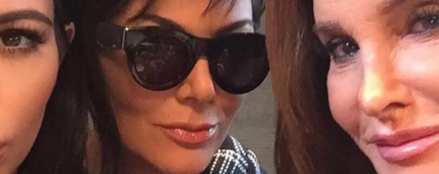 Kim Kardashian, Kris Jenner und Caitlyn Jenner Kim Kardashian, Kris Jenner und Caitlyn Jenner