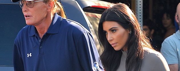 Kim Kardashian und Bruce Jenner Kim Kardashian und Bruce Jenner