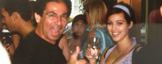 Robert Kardashian Sr. und Kim Kardashian Robert Kardashian Sr. und Kim Kardashian
