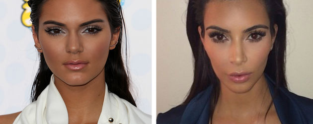 Kim Kardashian und Kendall Jenner Kim Kardashian und Kendall Jenner