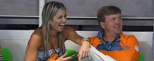 Königin Maxima und König Willem-Alexander bei Olympia 2016 Königin Maxima und König Willem-Alexander bei Olympia 2016