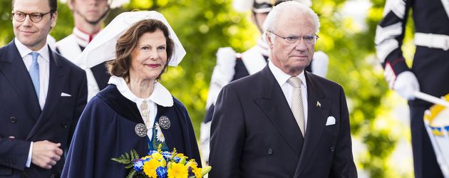 Königin Silvia und König Carl Gustaf am schwedischen Nationalfeiertag in Stockholm Königin Silvia und König Carl Gustaf am schwedischen Nationalfeiertag in Stockholm