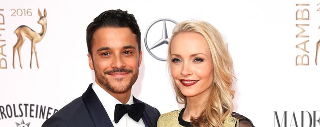 Kostja und Janin Ullmann beim Bambi 2016 Kostja und Janin Ullmann beim Bambi 2016